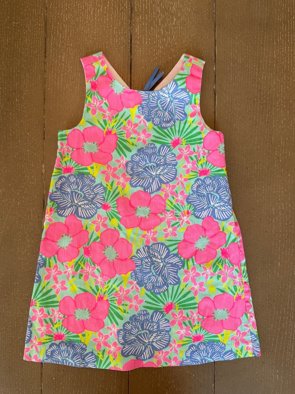 Tommy Bahama Toddler Girls Colorful Floral Print Sleeveless A-Line Dress Size 4